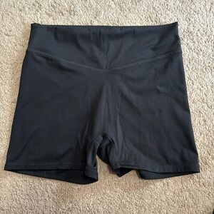 Vitality spandex shorts, size M, black
